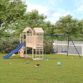 Outdoor playground made of solid pine wood by vidaXL, Swings and play structures - Ref: Foro24-3155897, Price: 556,99 €, Disc...