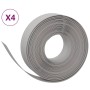 Garden edging 4 pcs gray polyethylene 10 m 15 cm by vidaXL, Garden edging and edging - Ref: Foro24-3155442, Price: 101,95 €, ...