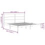 Estructura de cama de madera maciza de pino negra 200x200 cm de vidaXL, Camas y somieres - Ref: Foro24-3104177, Precio: 173,0...