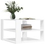 Glossy white engineered wood coffee table 59.5x59.5x40 cm by vidaXL, Coffee table - Ref: Foro24-834251, Price: 41,20 €, Disco...