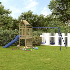 Impregnated pine wood outdoor playground by vidaXL, Swings and play structures - Ref: Foro24-3155908, Price: 379,30 €, Discou...