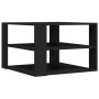 Mesa de centro madera de ingeniería negro 59,5x59,5x40 cm de vidaXL, Mesas de centro - Ref: Foro24-834246, Precio: 37,93 €, D...