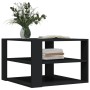 Mesa de centro madera de ingeniería negro 59,5x59,5x40 cm de vidaXL, Mesas de centro - Ref: Foro24-834246, Precio: 37,93 €, D...