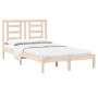 Estructura de cama madera maciza de pino 120x200 cm de vidaXL, Camas y somieres - Ref: Foro24-3104343, Precio: 106,23 €, Desc...