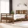 Estructura de cama madera maciza pino marrón miel 120x200 cm de vidaXL, Camas y somieres - Ref: Foro24-3104281, Precio: 137,9...