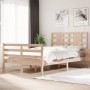 Estructura de cama madera maciza de pino 120x200 cm de vidaXL, Camas y somieres - Ref: Foro24-3104278, Precio: 120,73 €, Desc...