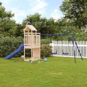 Outdoor playground made of solid pine wood by vidaXL, Swings and play structures - Ref: Foro24-3155906, Price: 364,99 €, Disc...