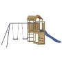 Spielplatz im Freien aus imprägniertem Kiefernholz von vidaXL, Schaukeln und Spielgeräte - Ref: Foro24-3155911, Preis: 589,99...