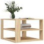 Sonoma oak engineered wood coffee table 59.5x59.5x40cm by vidaXL, Coffee table - Ref: Foro24-834248, Price: 36,99 €, Discount: %