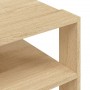 Mesa de centro madera de ingeniería roble Sonoma 59,5x59,5x40cm de vidaXL, Mesas de centro - Ref: Foro24-834248, Precio: 36,5...