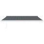 Toldo retráctil aluminio y tela gris antracita 4x3 m de vidaXL, Toldos - Ref: Foro24-3154588, Precio: 976,18 €, Descuento: %