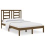 Estructura de cama madera maciza pino marrón miel 90x200 cm de vidaXL, Camas y somieres - Ref: Foro24-3104336, Precio: 106,10...