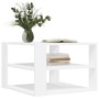 Engineered wood white coffee table 59.5x59.5x40 cm by vidaXL, Coffee table - Ref: Foro24-834245, Price: 37,12 €, Discount: %