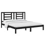 Estructura de cama madera maciza negro Supe King 180x200 cm de vidaXL, Camas y somieres - Ref: Foro24-3104367, Precio: 184,30...