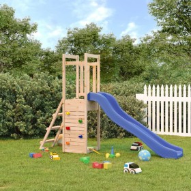 Spielplatz im Freien aus massivem Zirbenholz von vidaXL, Schaukeln und Spielgeräte - Ref: Foro24-3155912, Preis: 228,63 €, Ra...