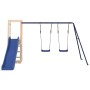 Outdoor playground made of solid pine wood by vidaXL, Swings and play structures - Ref: Foro24-3155927, Price: 297,99 €, Disc...