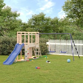 Spielplatz im Freien aus massivem Kiefernholz von vidaXL, Schaukeln und Spielgeräte - Ref: Foro24-3155930, Preis: 511,39 €, R...