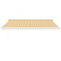 Toldo retráctil aluminio y tela blanco y amarillo 3x2,5 m de vidaXL, Toldos - Ref: Foro24-3154581, Precio: 601,37 €, Descuent...