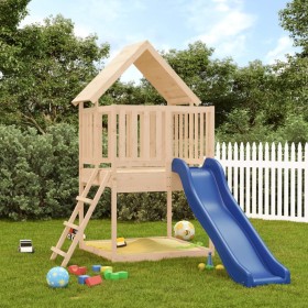 Spielplatz im Freien aus massivem Zirbenholz von vidaXL, Schaukeln und Spielgeräte - Ref: Foro24-3155933, Preis: 371,60 €, Ra...