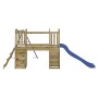 Outdoor-Spielplatz aus imprägniertem Kiefernholz von vidaXL, Schaukeln und Spielgeräte - Ref: Foro24-3155932, Preis: 524,43 €...