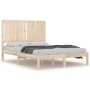 Solid pine wood bed frame 120x200 cm by vidaXL, Beds and slatted bases - Ref: Foro24-3104408, Price: 113,06 €, Discount: %