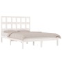 Estructura de cama madera maciza blanco Super King 180x200 cm de vidaXL, Camas y somieres - Ref: Foro24-3104494, Precio: 140,...