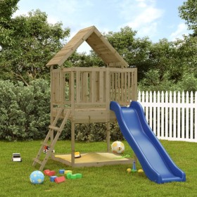 Spielplatz im Freien aus imprägniertem Kiefernholz von vidaXL, Schaukeln und Spielgeräte - Ref: Foro24-3155935, Preis: 414,99...