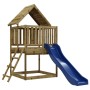 Spielplatz im Freien aus imprägniertem Kiefernholz von vidaXL, Schaukeln und Spielgeräte - Ref: Foro24-3155935, Preis: 415,72...