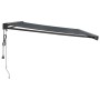 Toldo retráctil aluminio y tela gris antracita 4,5x3 m de vidaXL, Toldos - Ref: Foro24-3154614, Precio: 701,04 €, Descuento: %