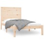 Estructura de cama madera maciza de pino 90x200 cm de vidaXL, Camas y somieres - Ref: Foro24-3104593, Precio: 94,15 €, Descue...