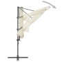 Cantilever umbrella with sand steel pole 300 cm