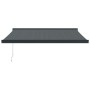 Toldo retráctil aluminio y tela gris antracita 3x2,5 m de vidaXL, Toldos - Ref: Foro24-3154611, Precio: 576,99 €, Descuento: %