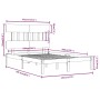 Estructura de cama madera maciza negro Supe King 180x200 cm de vidaXL, Camas y somieres - Ref: Foro24-3104757, Precio: 182,40...