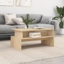 Sonoma oak engineered wood coffee table 90x55x42.5 cm by vidaXL, Coffee table - Ref: Foro24-834280, Price: 54,99 €, Discount: %