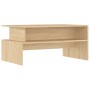 Mesa de centro madera de ingeniería roble Sonoma 90x55x42,5 cm de vidaXL, Mesas de centro - Ref: Foro24-834280, Precio: 53,92...