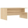 Mesa de centro madera de ingeniería roble Sonoma 90x55x42,5 cm de vidaXL, Mesas de centro - Ref: Foro24-834280, Precio: 54,99...