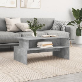 Mesa de centro madera de ingeniería gris hormigón 90x55x42,5 cm de vidaXL, Mesas de centro - Ref: Foro24-834281, Precio: 54,8...