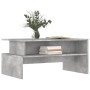 Mesa de centro madera de ingeniería gris hormigón 90x55x42,5 cm de vidaXL, Mesas de centro - Ref: Foro24-834281, Precio: 54,7...