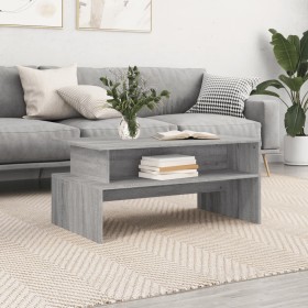 Sonoma-Couchtisch aus grauem Holzwerkstoff, 90 x 55 x 42,5 cm von vidaXL, Couchtisch - Ref: Foro24-834284, Preis: 51,39 €, Ra...