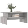 Sonoma gray engineered wood coffee table 90x55x42.5 cm by vidaXL, Coffee table - Ref: Foro24-834284, Price: 51,39 €, Discount: %