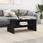 Engineered wood black coffee table 90x55x42.5 cm by vidaXL, Coffee table - Ref: Foro24-834279, Price: 48,99 €, Discount: %