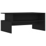 Engineered wood black coffee table 90x55x42.5 cm by vidaXL, Coffee table - Ref: Foro24-834279, Price: 48,99 €, Discount: %