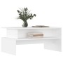 Mesa de centro madera de ingeniería blanco 90x55x42,5 cm de vidaXL, Mesas de centro - Ref: Foro24-834278, Precio: 51,39 €, De...