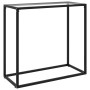 Mesa consola vidrio templado transparente 80x35x75 cm de vidaXL, Mesas auxiliares - Ref: Foro24-322807, Precio: 53,55 €, Desc...