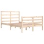 Estructura de cama madera maciza de pino 120x200 cm de vidaXL, Camas y somieres - Ref: Foro24-3105001, Precio: 110,99 €, Desc...