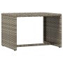 Liegestuhl 1 Stück mit kleinem Rattan-Tisch in Grau von vidaXL, Liegen - Ref: Foro24-319633, Preis: 176,44 €, Rabatt: %