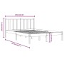 Estructura de cama madera maciza de pino gris 120x200 cm de vidaXL, Camas y somieres - Ref: Foro24-3105068, Precio: 130,45 €,...