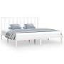 Estructura de cama madera maciza blanco Super King 180x200 cm de vidaXL, Camas y somieres - Ref: Foro24-3105176, Precio: 145,...