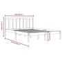 Estructura de cama madera maciza de pino gris 150x200 cm de vidaXL, Camas y somieres - Ref: Foro24-3105078, Precio: 154,07 €,...