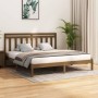 Honey brown solid wood bed frame super king 180x200 cm by vidaXL, Beds and slatted bases - Ref: Foro24-3105268, Price: 185,77...